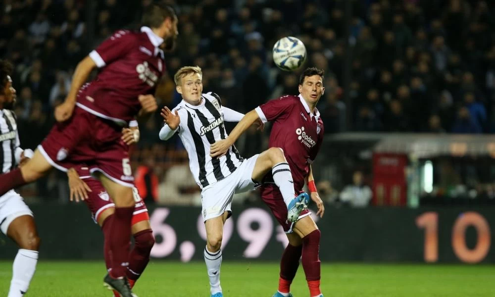 Αγχωτική νίκη για τον ΠΑΟΚ έναντι στην ΑΕΛ με 1-0